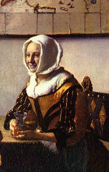 Вермеер офицер и смеющаяся девушка