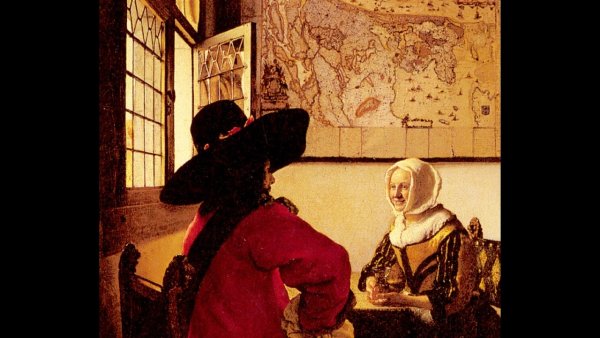 Вермеер офицер и смеющаяся