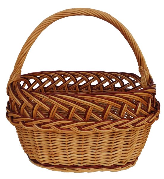 Корзинка плетеная