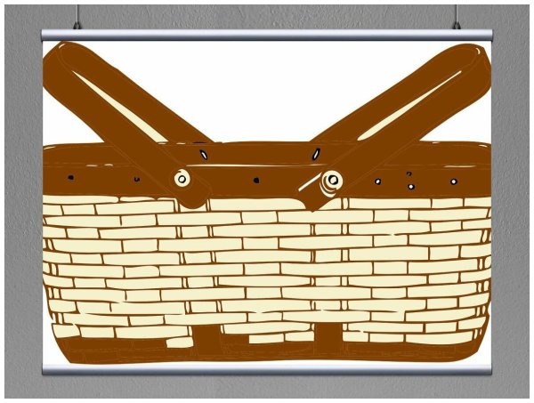 Корзинка мультяшный