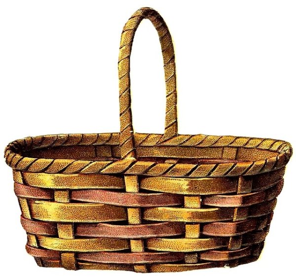 Плетеная корзина из сказок