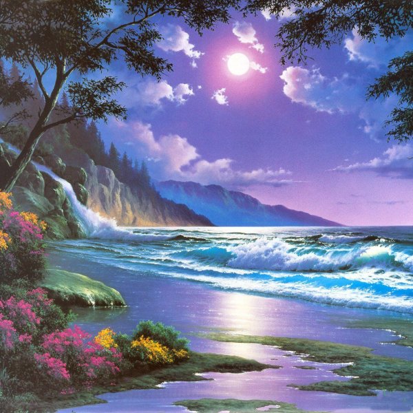 Алмазная мозаика диамонд Painting горы