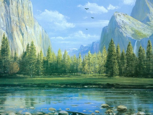 Виктор Цыганов пейзажи