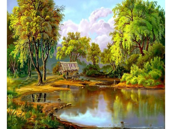 Художник Боб Росс картины