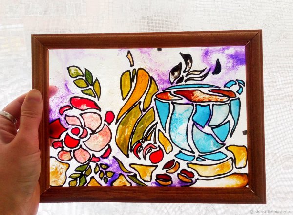 Серафина витраж