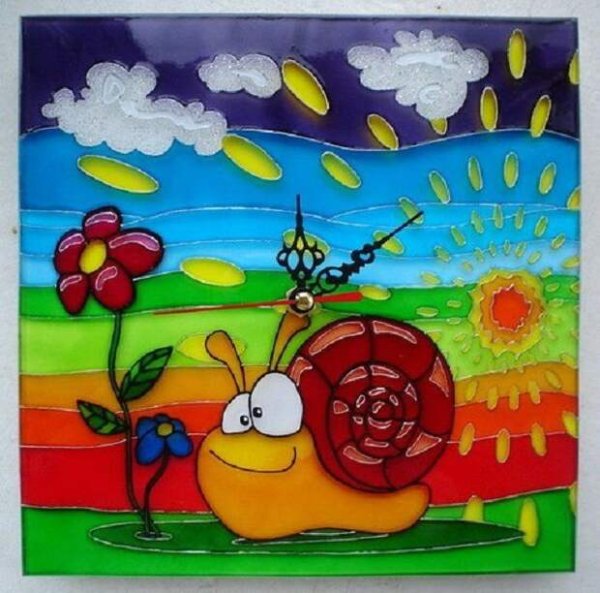 Батик витраж