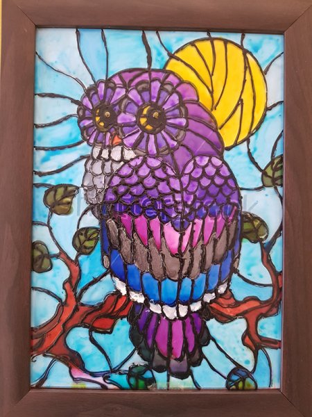 Стилизованные витражи