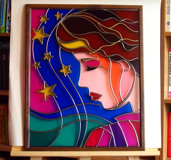 Витраж подводный мир