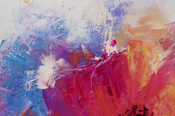 Мазки акрилом