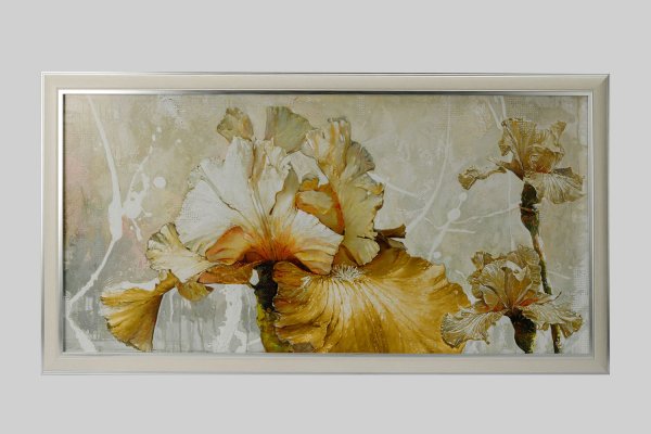 Цветы абстракция живопись