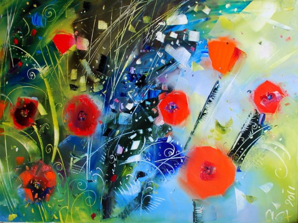 Живопись в пастельных тонах