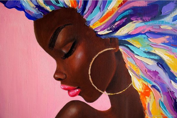 Африканские женщины в живописи
