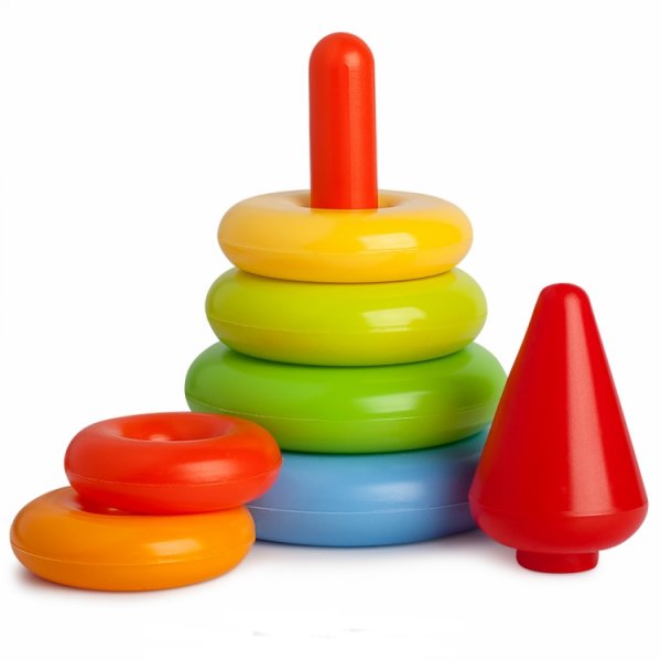 Пирамидка Росигрушка Бочечка 9231