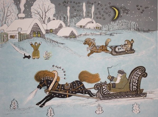 Юрий Васнецов художник картины