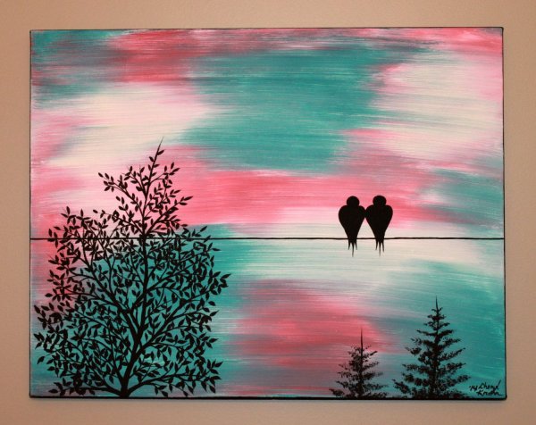 Рисование акрилом для начинающих