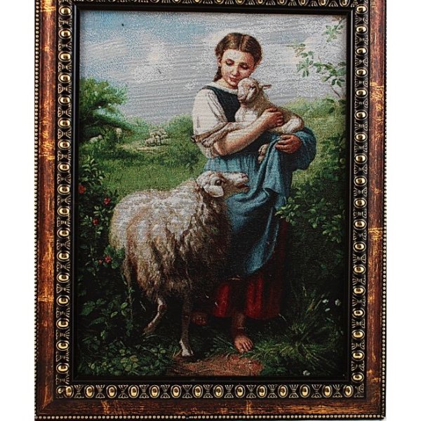 Дама с ягненком