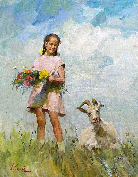 Святослав Рерих девушки