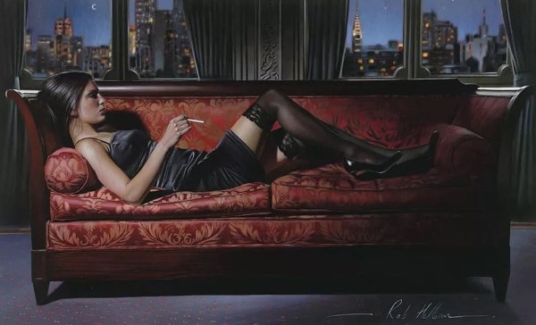 Художник Роб Хефферан женщины