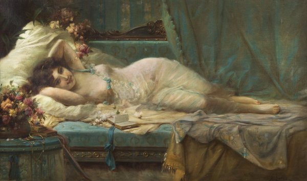 Ханс Зацка спящая Дева