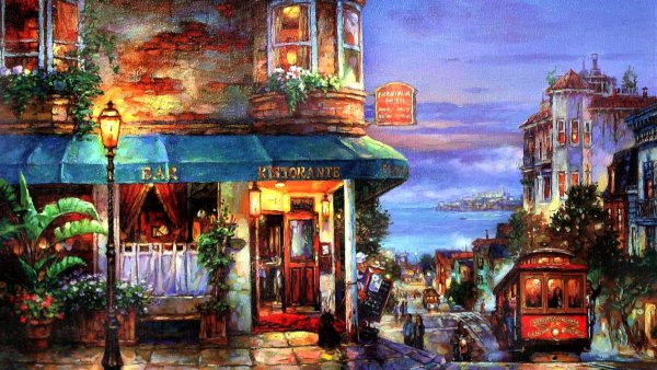 Париж художник ЦАО ёнг (cao Yong)