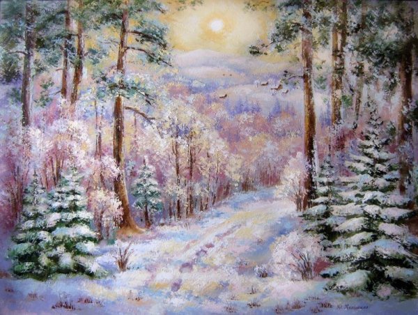 Художник Виктор Цыганов пейзажи