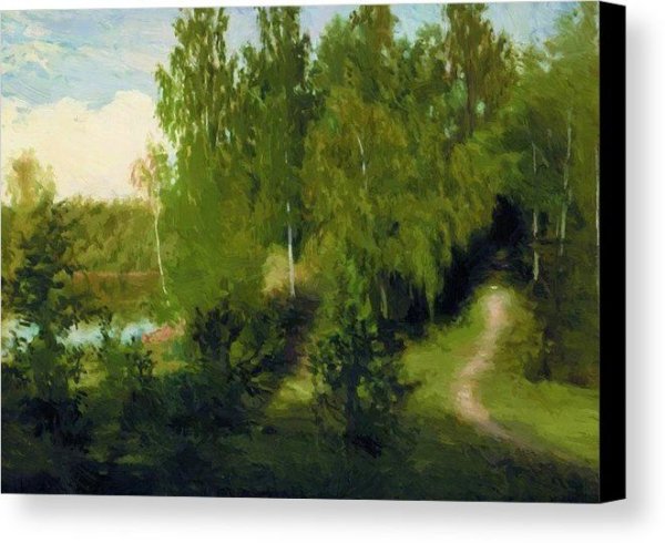 Крамской Иван Николаевич предместье Парижа. Булонский лес