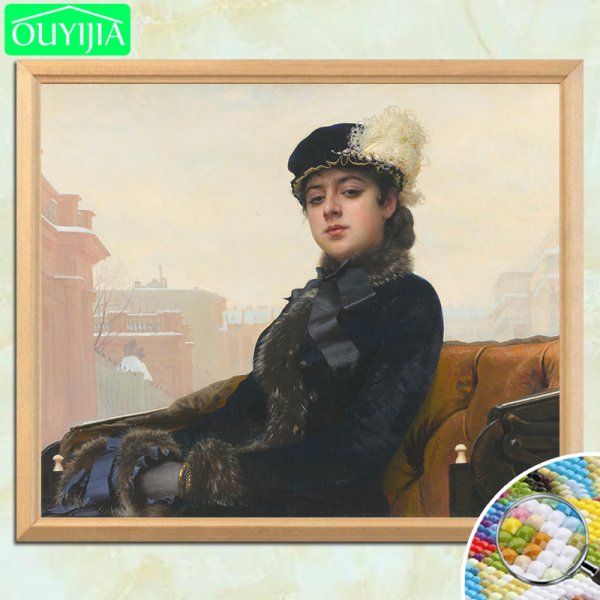 Крамской Иван Николаевич (1837-1887) «Сиверская», 1883