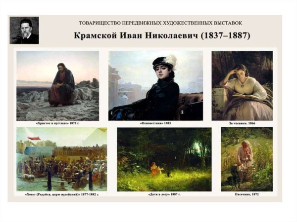 Крамской Иван Николаевич дети в лесу