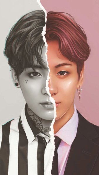 БТС арт Чонгук