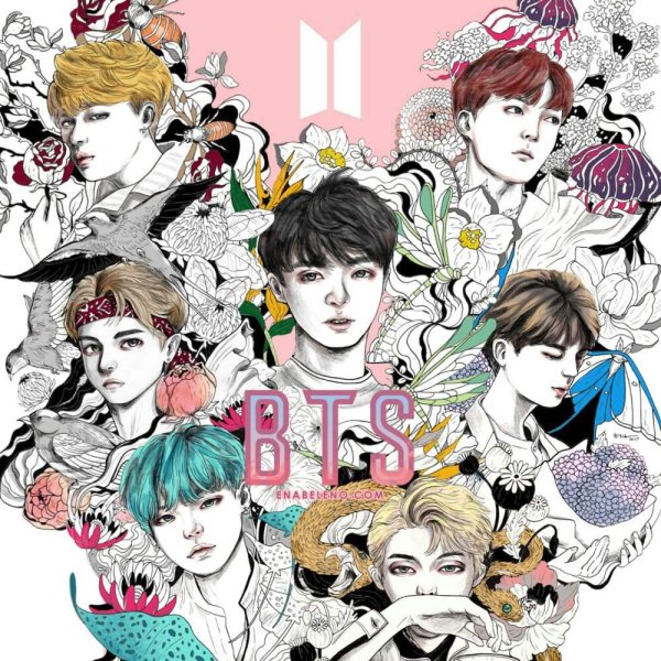 Красивые плакаты BTS