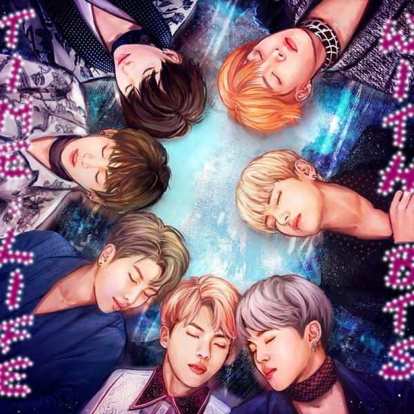 Группа БТС аниме