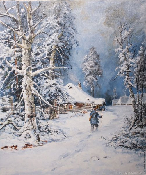 Дикие животные зимой