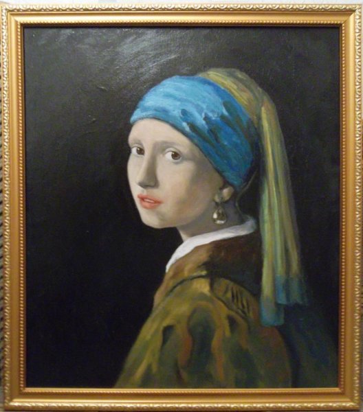 Алексей Венецианов девушка в платке