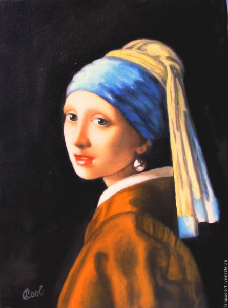 Дама с цветами