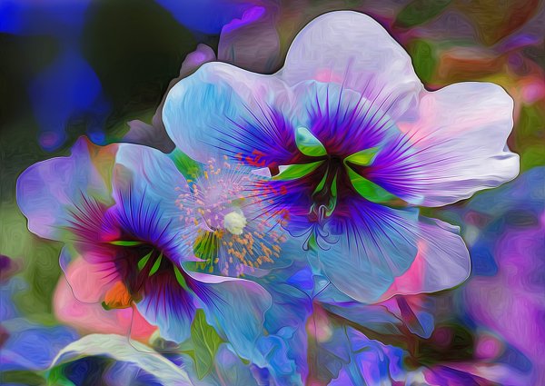 Фантазийные цветы