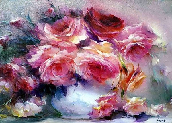 Репродукции картин с цветами