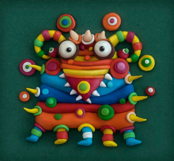 Пластилиновая живопись для детей