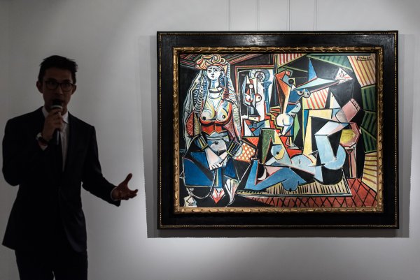 Пабло Пикассо алжирские женщины