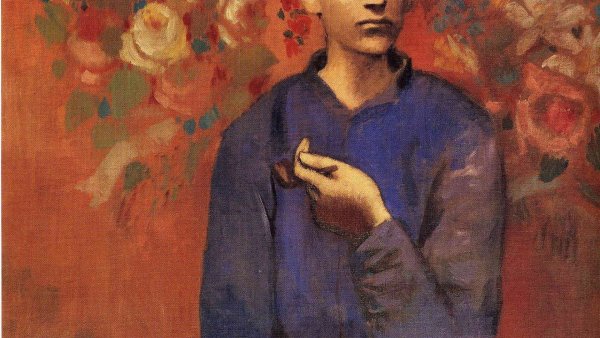 Пабло Пикассо мальчик с трубкой