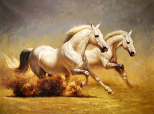 Лошади в живописи