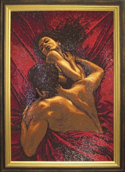 Страстные картины в спальню