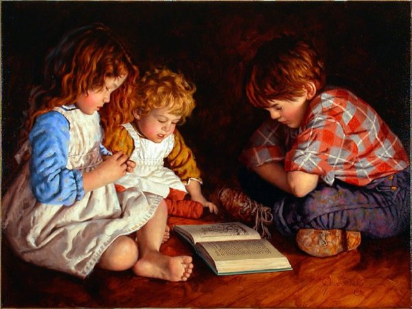 Джим Дейли картины о детстве