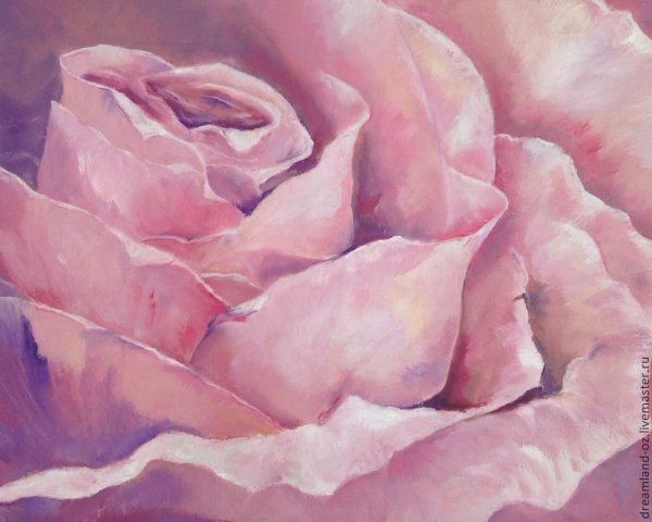 Розовый цвет в живописи