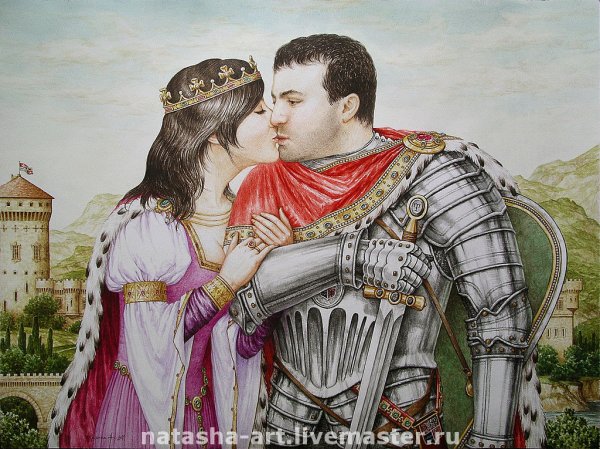 Влюбленные средневековье