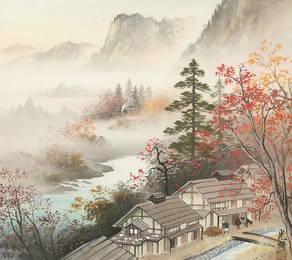 Японский художник Koukei Kojima