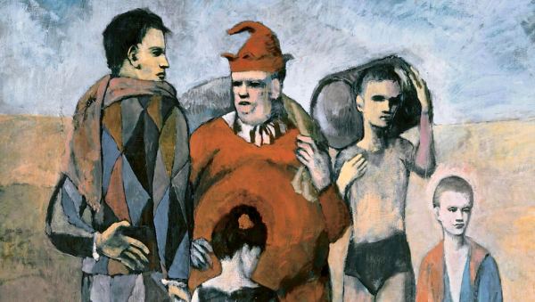 Мать и дитя картина Пабло Пикассо