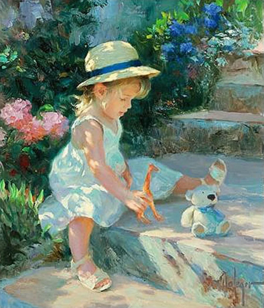 Живопись Владимира Волегова детство