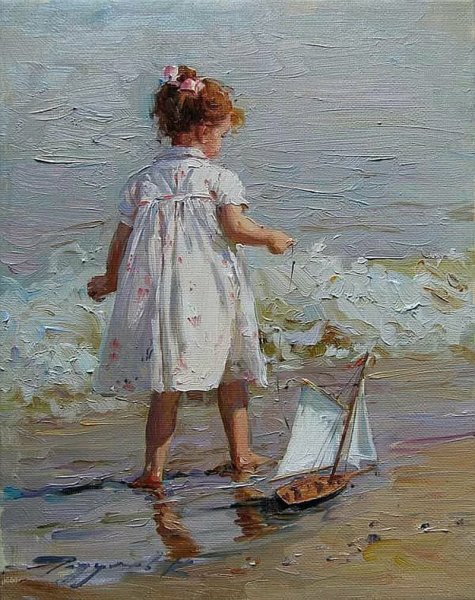 Художник Константин Разумов (Konstantin Razumov). Детство.