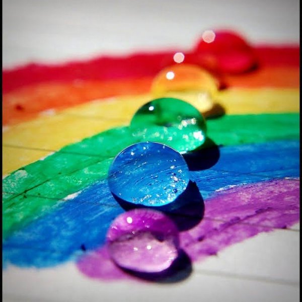 Радужные вещи Эстетика