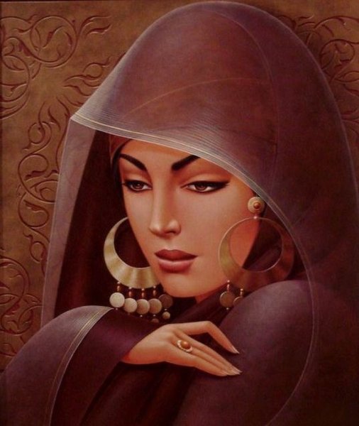 Художник Мурад Чааба